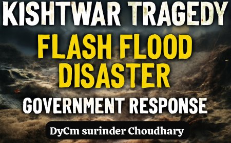 Dy CM Surinder Choudhary visits GMC Jammu, says the loss of lives in Kishtwar can not be measured.