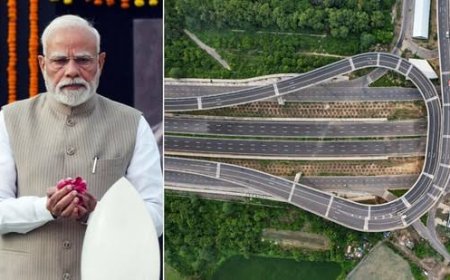PM Modi Inaugurates Major Highway Projects Worth ₹11,000 Crore