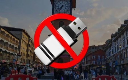 Jammu & Kashmir Govt Bans Pen Drives and WhatsApp in Official Offices to Strengthen Cybersecurity