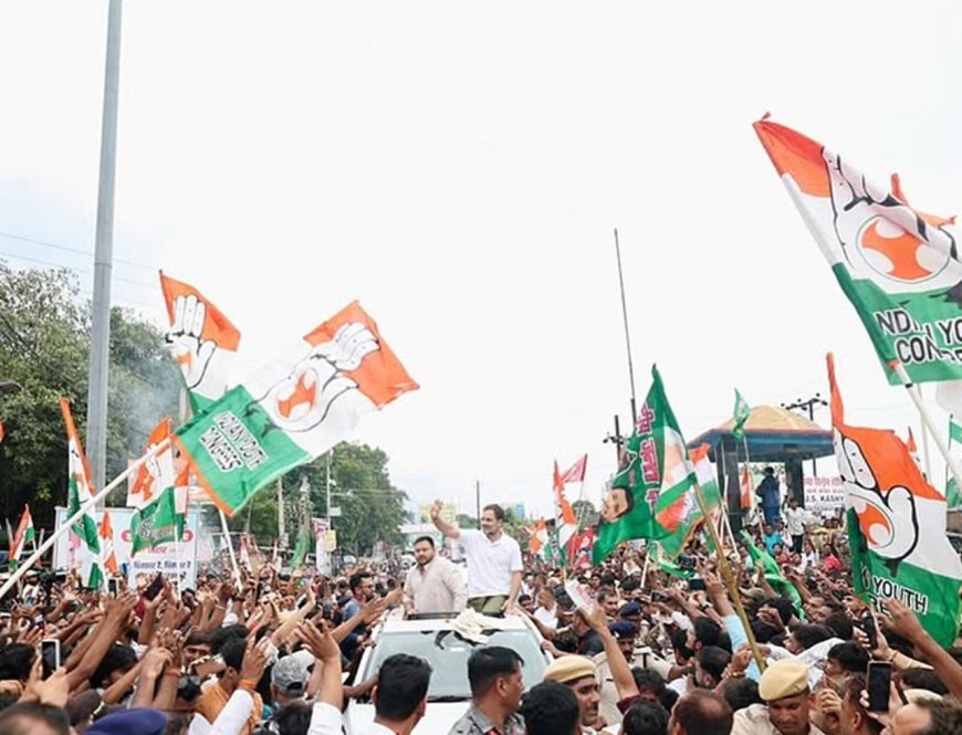 Rahul Gandhi Launches ‘Vote Adhikar Yatra’ Across Bihar to Defend Voter Rights