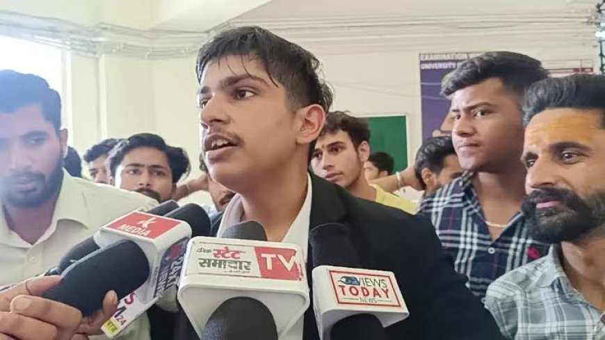 Jai Sidh Bhalla Leads Student Fight Against Corruption and Fee Refund Issues at Jammu University