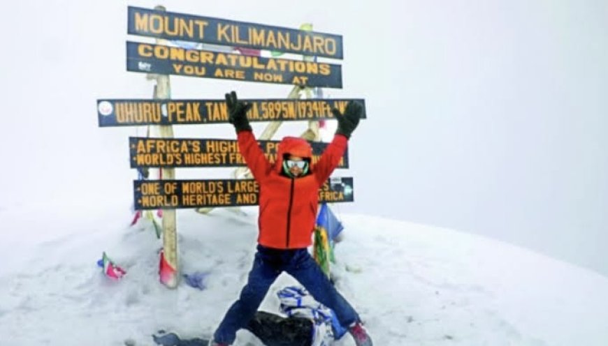 Seven Year Old Sets Record by Scaling Mount Kilimanjaro