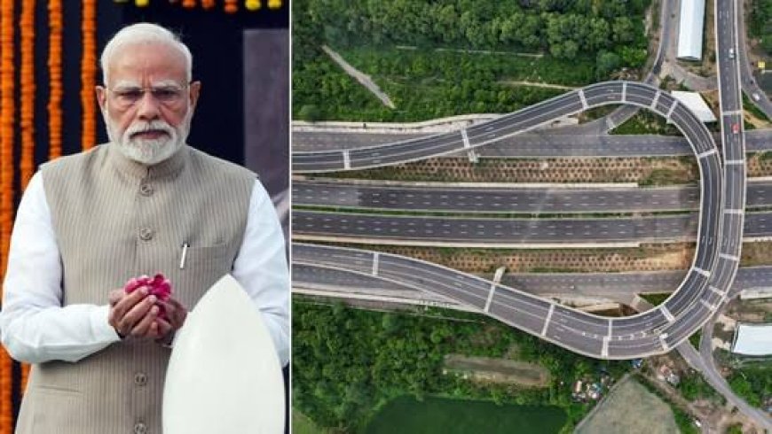 PM Modi Inaugurates Major Highway Projects Worth ₹11,000 Crore