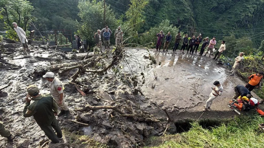 Natural Disaster in  jammu and kashmir— “11 Killed as Cloudburst Hits Ramban, Landslide Destroys Home in Reasi”